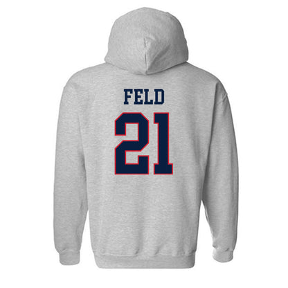 Gonzaga - NCAA Baseball : Justin Feld - Classic Shersey Hooded Sweatshirt