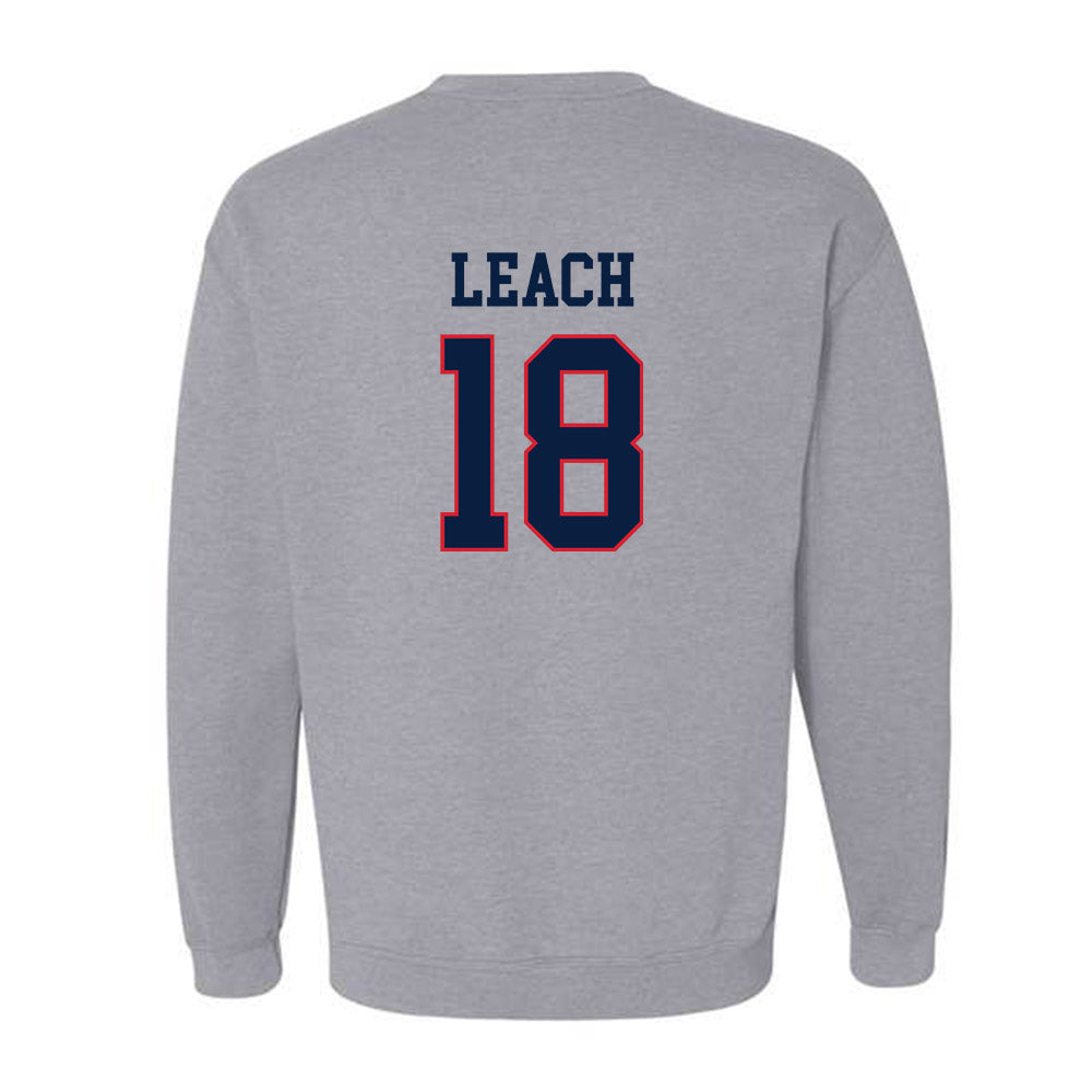 Gonzaga - NCAA Baseball : Bryson Leach - Classic Shersey Crewneck Sweatshirt-1