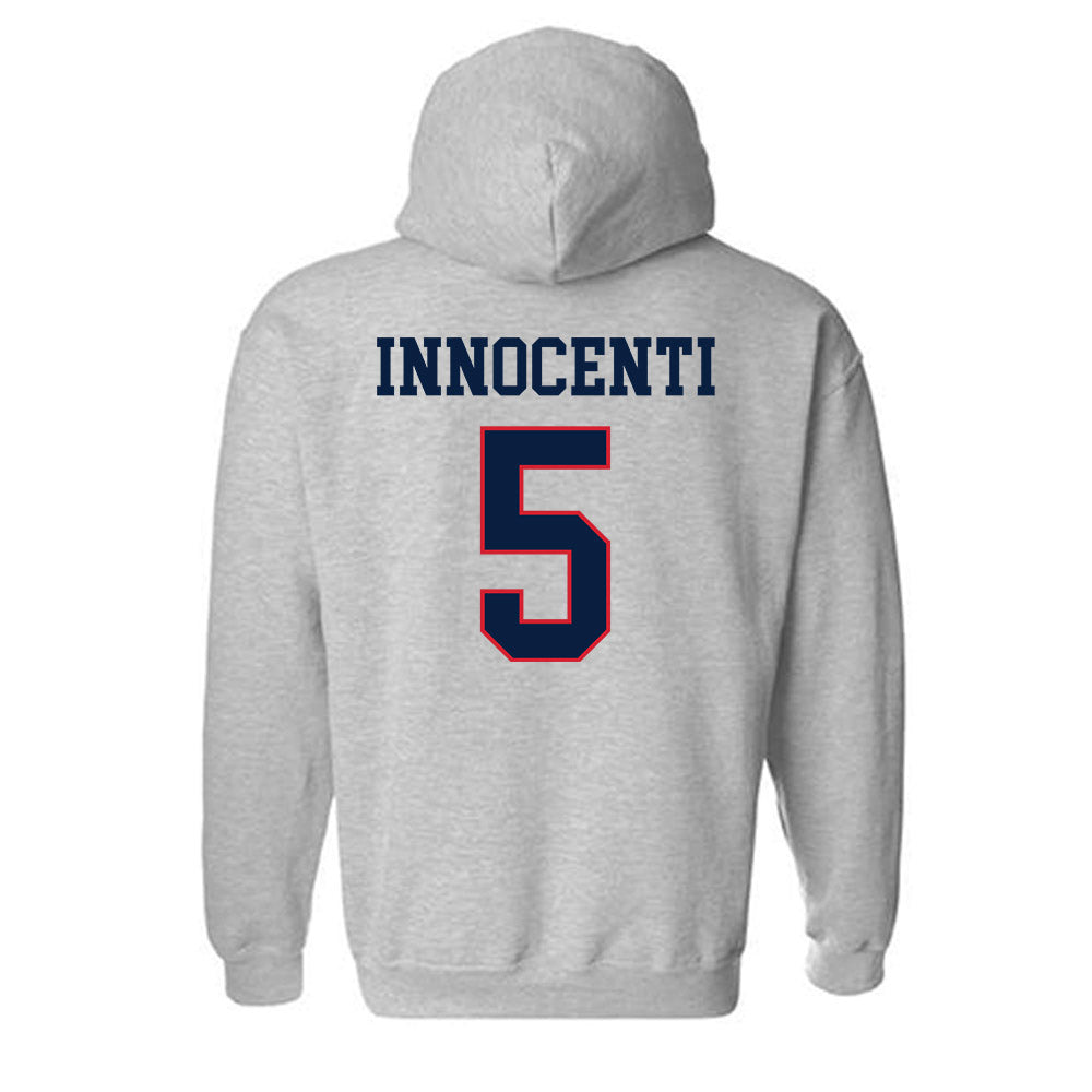 Gonzaga - NCAA Men's Basketball : Emmanuel Innocenti - Classic Shersey Hooded Sweatshirt