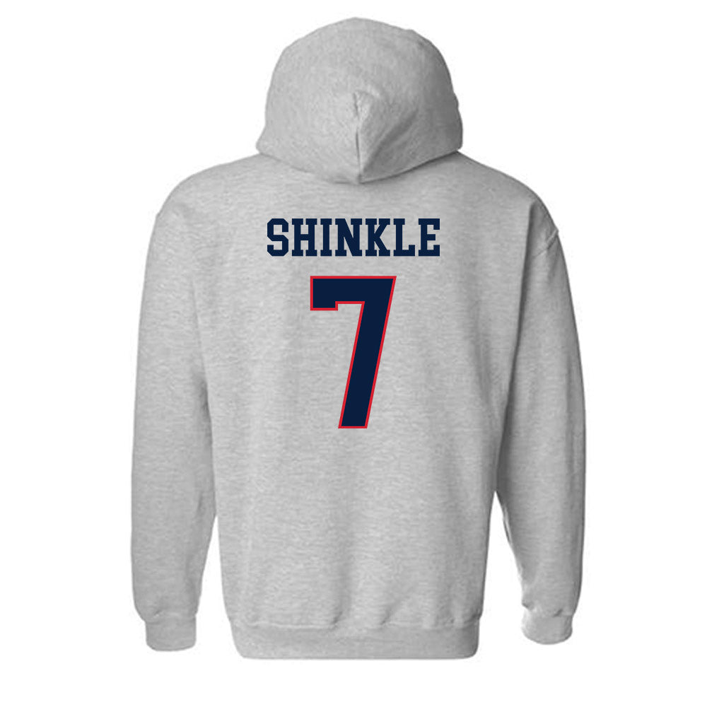 Gonzaga - NCAA Baseball : Bo Shinkle - Classic Shersey Hooded Sweatshirt-1