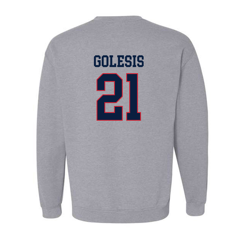 Gonzaga - NCAA Men's Soccer : Nico Golesis - Classic Shersey Crewneck Sweatshirt-1