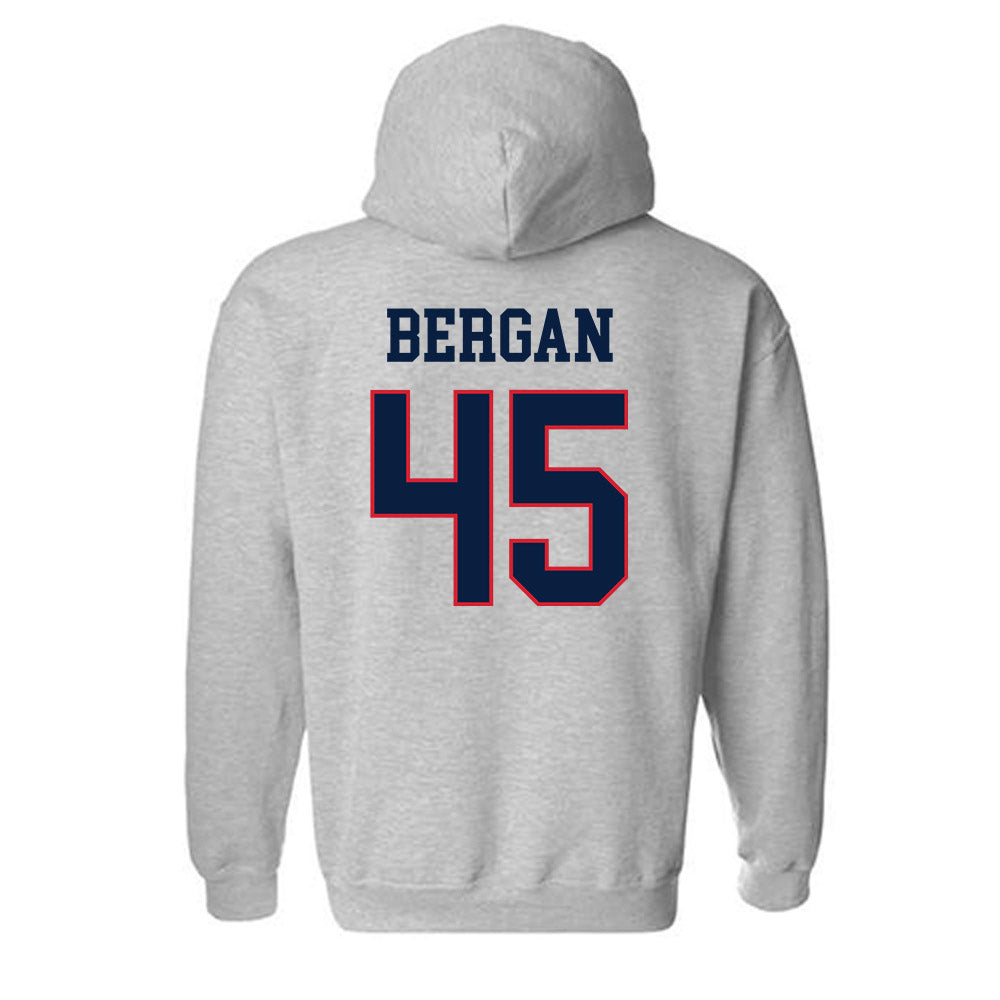 Gonzaga - NCAA Baseball : Ethan Bergan - Classic Shersey Hooded Sweatshirt-1