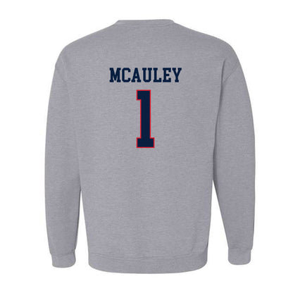 Gonzaga - NCAA Women's Volleyball : Kelly McAuley - Classic Shersey Crewneck Sweatshirt-1