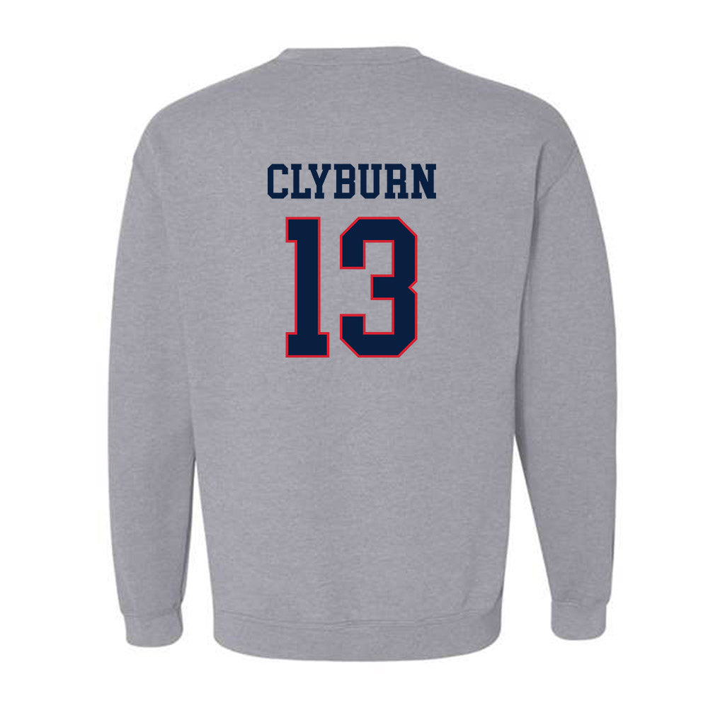 Gonzaga - NCAA Women's Volleyball : Mia Clyburn - Classic Shersey Crewneck Sweatshirt-1