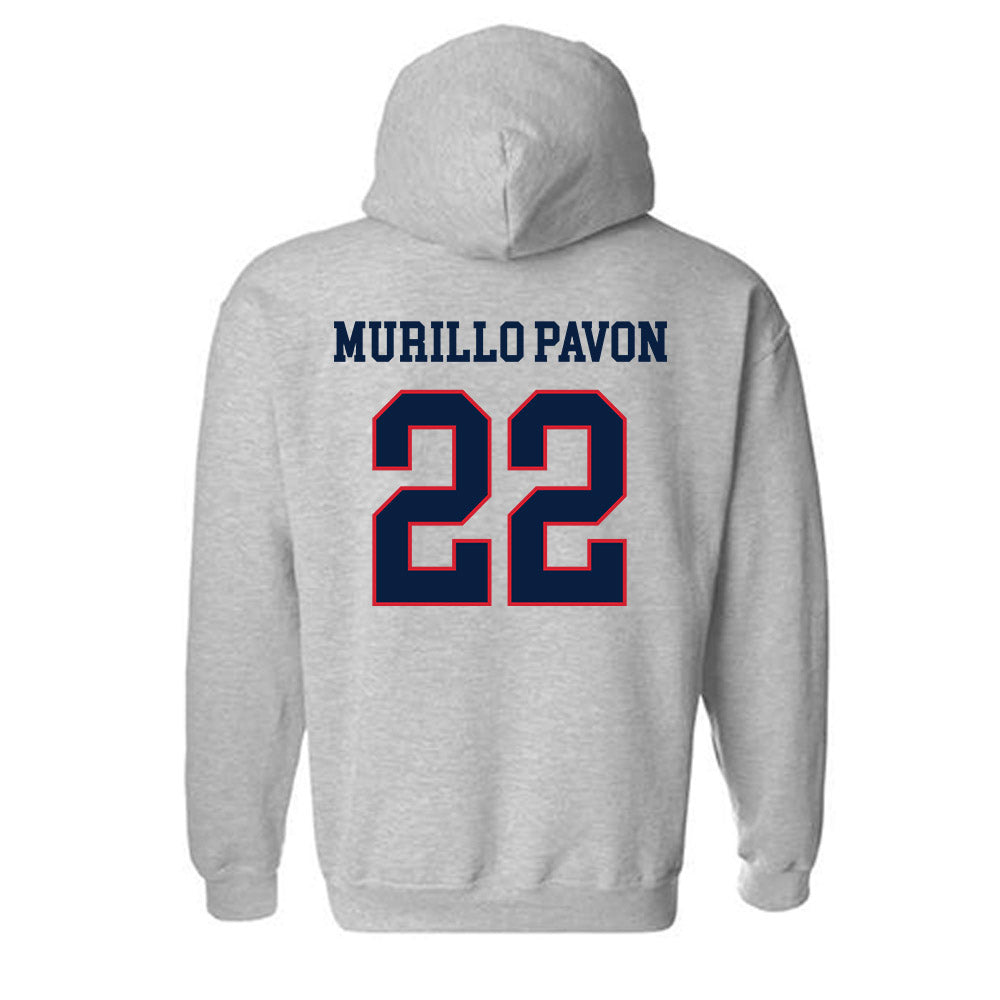 Gonzaga - NCAA Men's Soccer : Carlos Murillo Pavon - Classic Shersey Hooded Sweatshirt-1