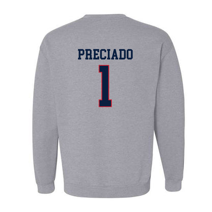 Gonzaga - NCAA Men's Soccer : Chema Preciado - Classic Shersey Crewneck Sweatshirt-1