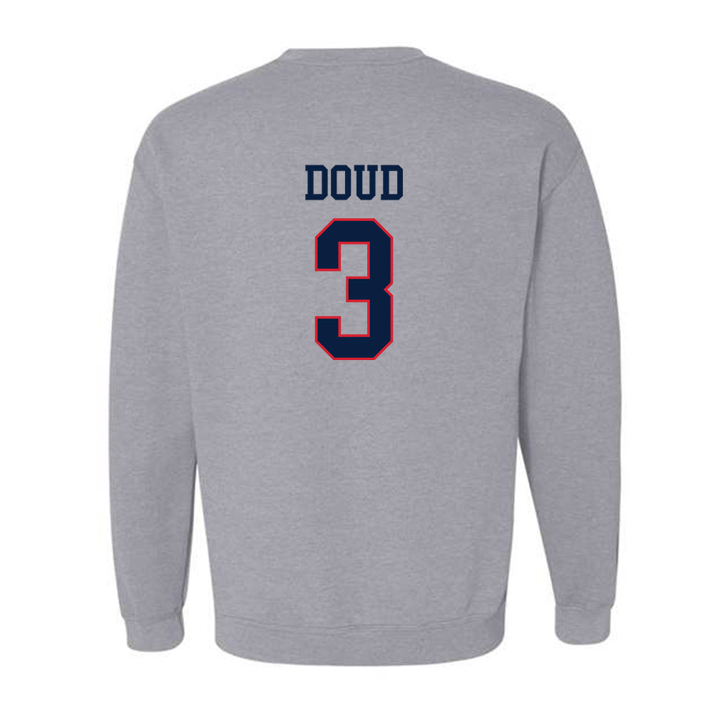 Gonzaga - NCAA Men's Soccer : Ethan Doud - Classic Shersey Crewneck Sweatshirt-1