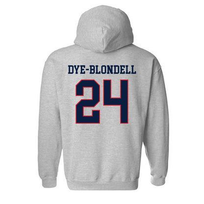 Gonzaga - NCAA Women's Soccer : Addison Dye-Blondell - Classic Shersey Hooded Sweatshirt-1