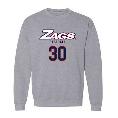 Gonzaga - NCAA Baseball : Andrew Cisneros - Classic Shersey Crewneck Sweatshirt-0