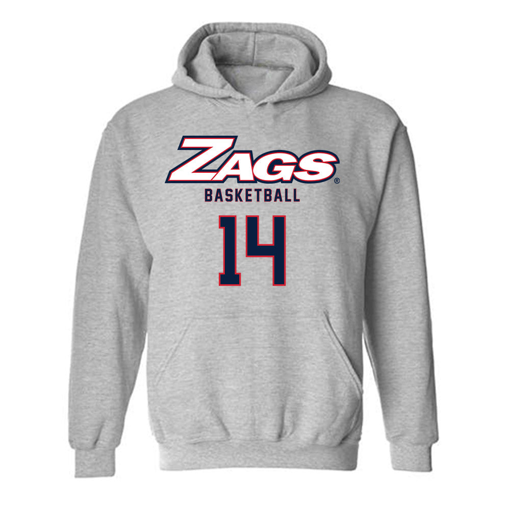 Gonzaga - NCAA Men's Basketball : Graydon Lemke - Classic Shersey Hooded Sweatshirt-0