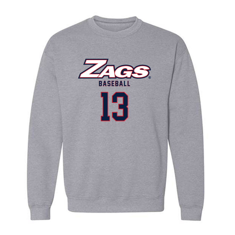 Gonzaga - NCAA Baseball : Miles Gosztola - Classic Shersey Crewneck Sweatshirt