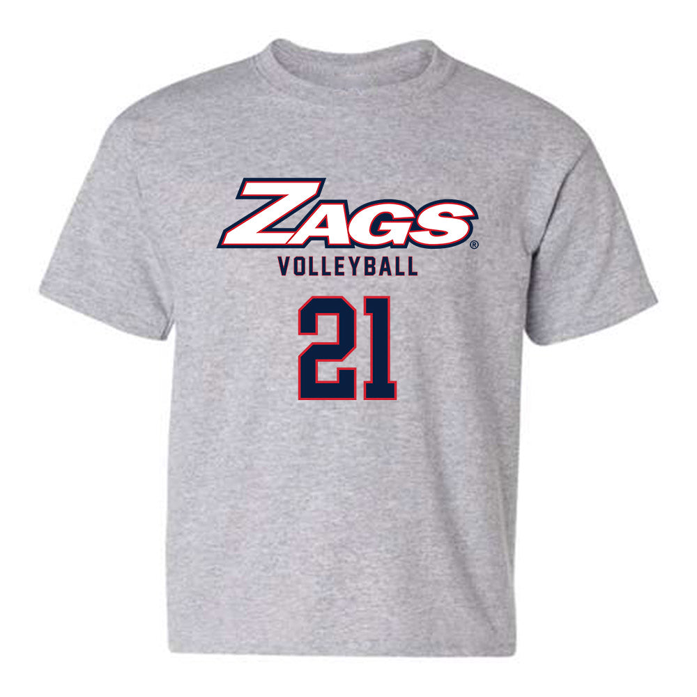 Gonzaga - NCAA Women's Volleyball : Fallon Thompson - Classic Shersey Youth T-Shirt