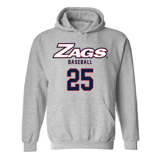 Gonzaga - NCAA Baseball : Brandon Cabrera - Classic Shersey Hooded Sweatshirt-0