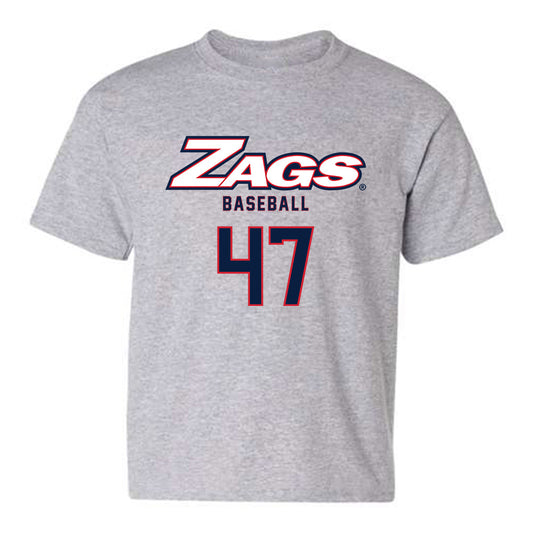 Gonzaga - NCAA Baseball : Finbar O'Brien - Classic Shersey Youth T-Shirt