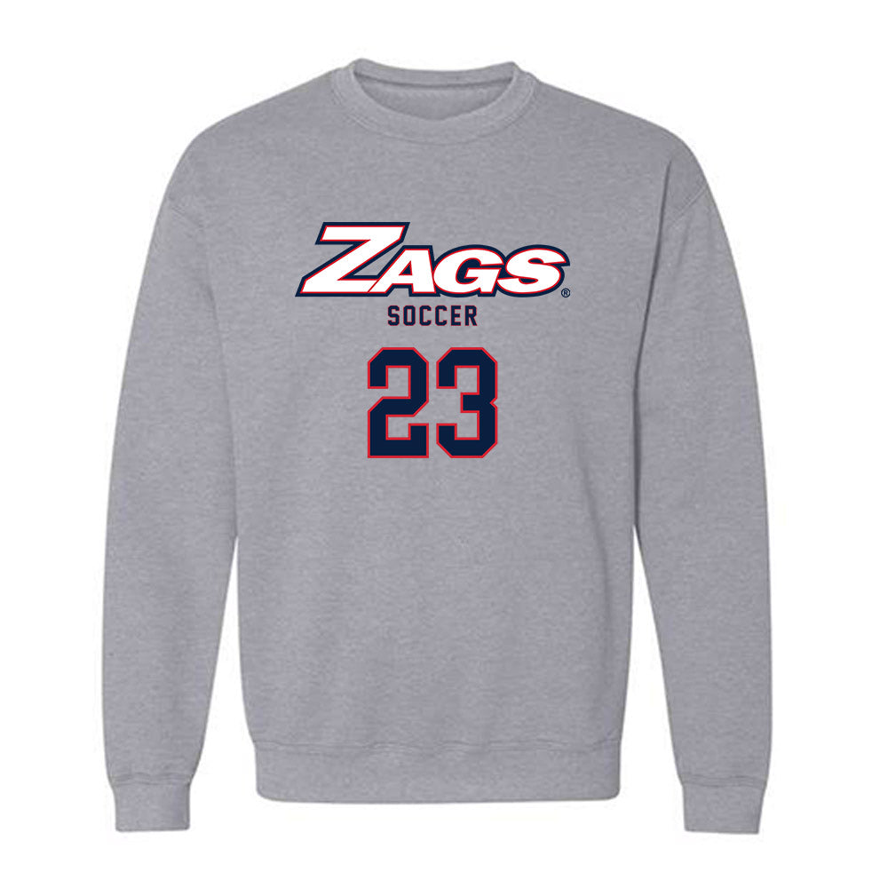 Gonzaga - NCAA Men's Soccer : Benjamin Elkins - Classic Shersey Crewneck Sweatshirt