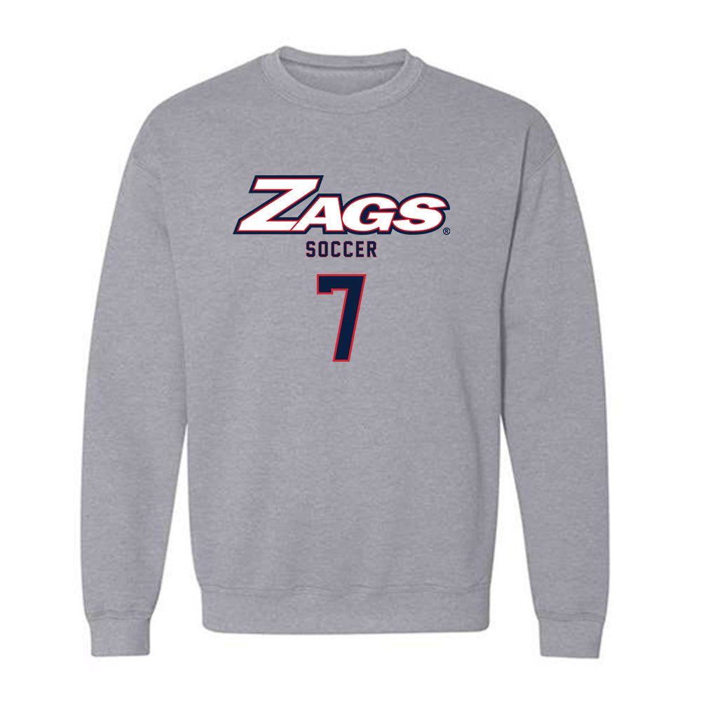 Gonzaga - NCAA Women's Soccer : Brooke Metcalfe - Classic Shersey Crewneck Sweatshirt-0