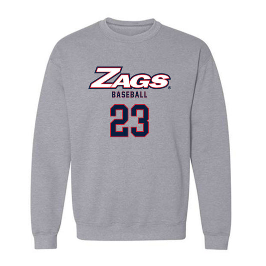 Gonzaga - NCAA Baseball : Tre Morse - Classic Shersey Crewneck Sweatshirt-0