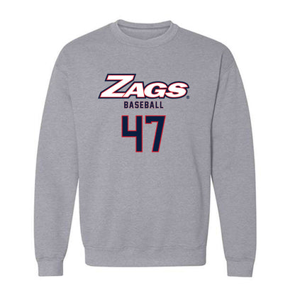 Gonzaga - NCAA Baseball : Finbar O'Brien - Classic Shersey Crewneck Sweatshirt