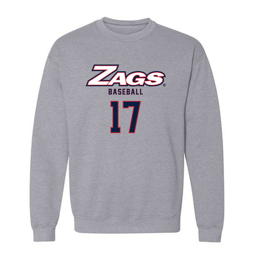 Gonzaga - NCAA Baseball : Michael Cunneely - Classic Shersey Crewneck Sweatshirt