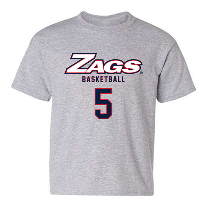 Gonzaga - NCAA Women's Basketball : Maud Huijbens - Classic Shersey Youth T-Shirt