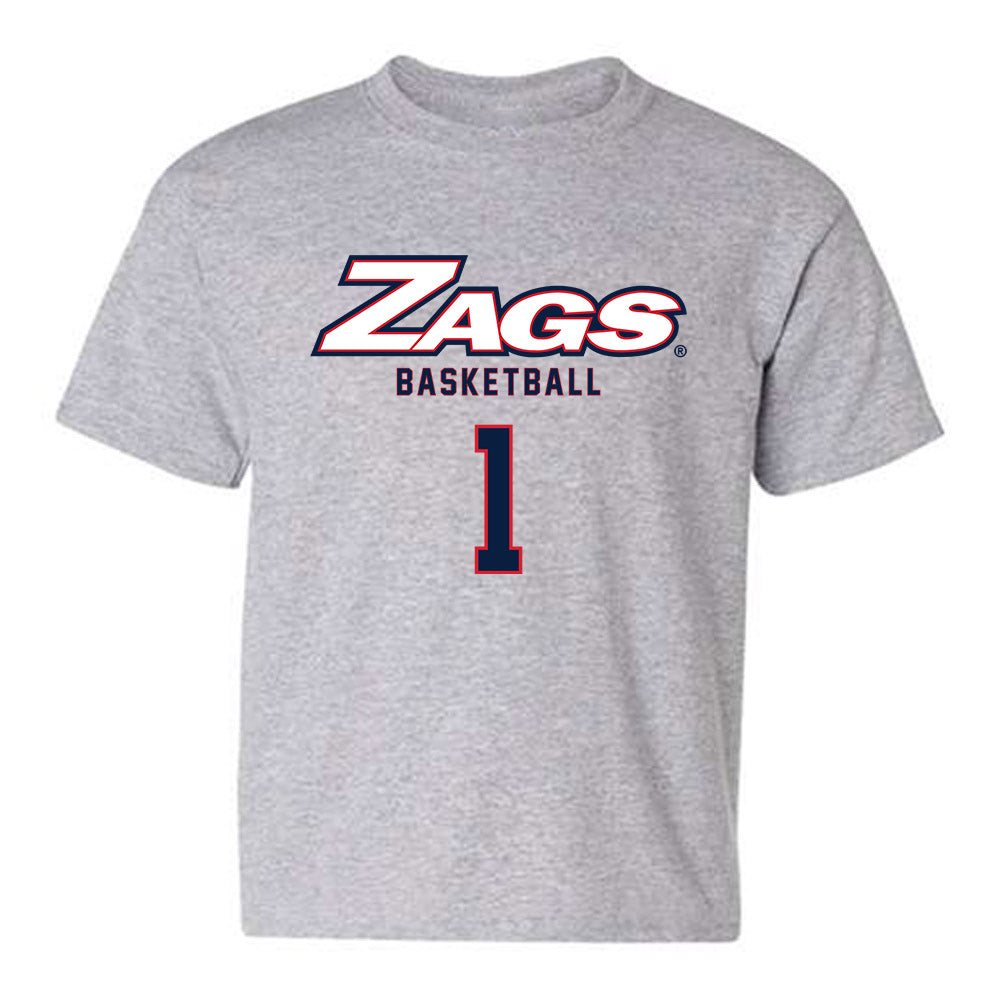 Gonzaga - NCAA Men's Basketball : Michael Ajayi - Classic Shersey Youth T-Shirt-0