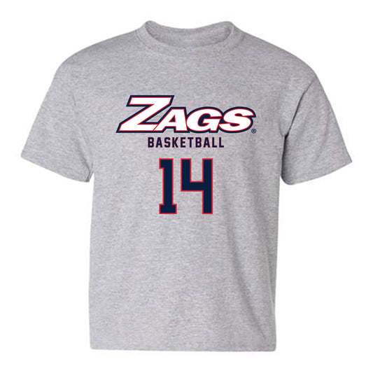 Gonzaga - NCAA Men's Basketball : Alonzo Metz - Classic Shersey Youth T-Shirt-0