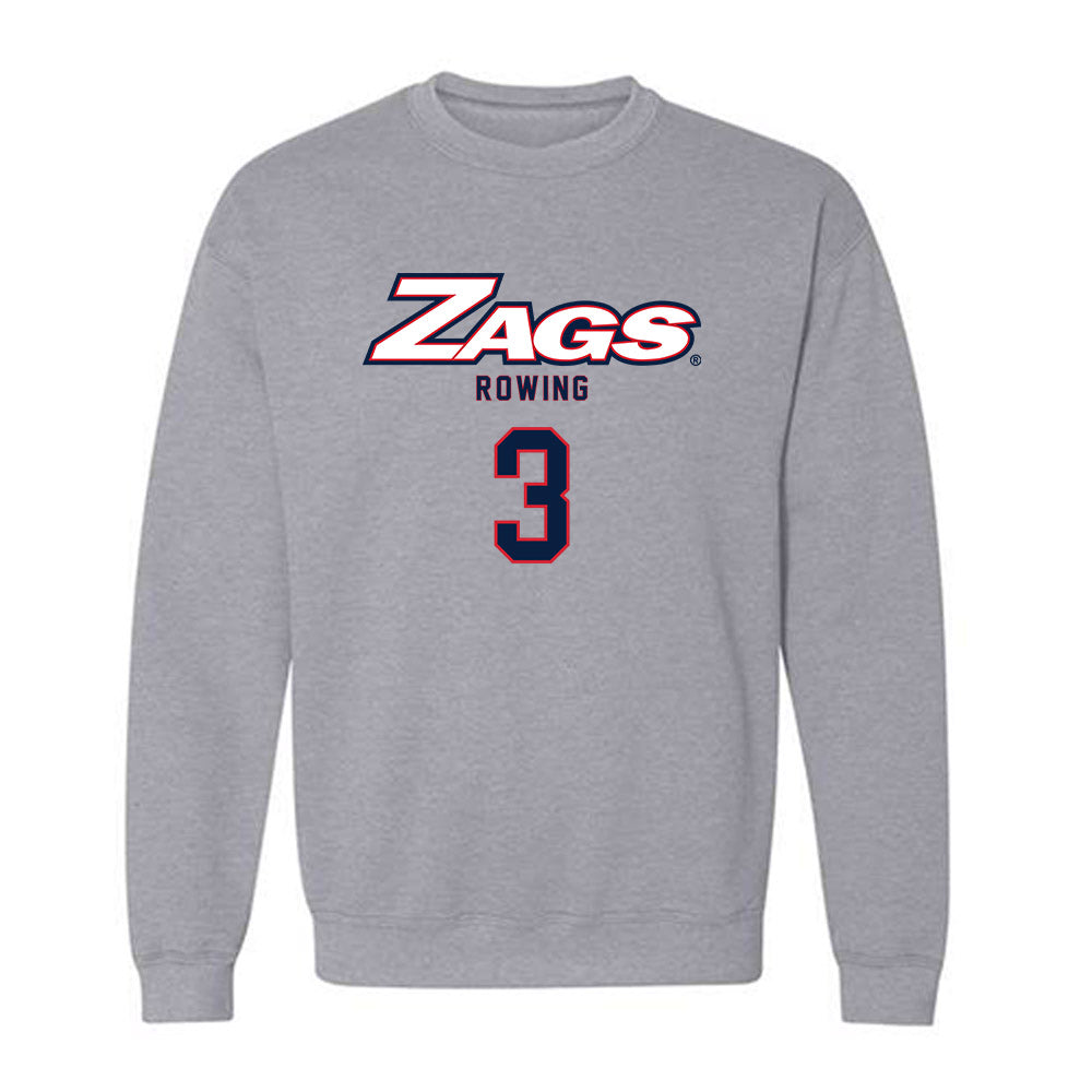 Gonzaga - NCAA Women's Rowing : Ines Marquez - Classic Shersey Crewneck Sweatshirt-0