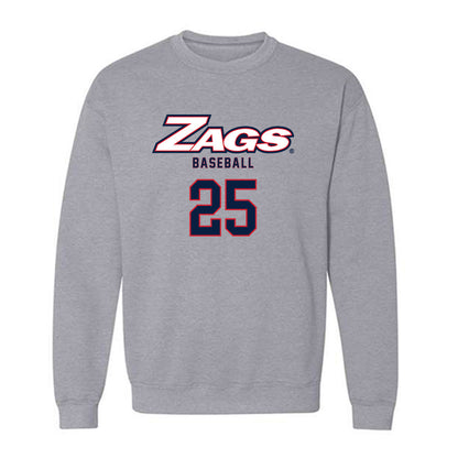 Gonzaga - NCAA Baseball : Brandon Cabrera - Classic Shersey Crewneck Sweatshirt-0