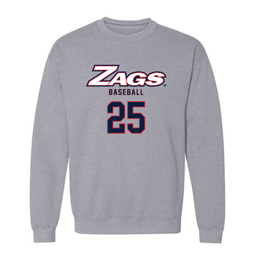 Gonzaga - NCAA Baseball : Brandon Cabrera - Classic Shersey Crewneck Sweatshirt-0
