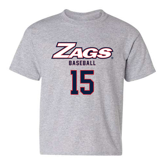 Gonzaga - NCAA Baseball : Vincent Temesvary - Classic Shersey Youth T-Shirt