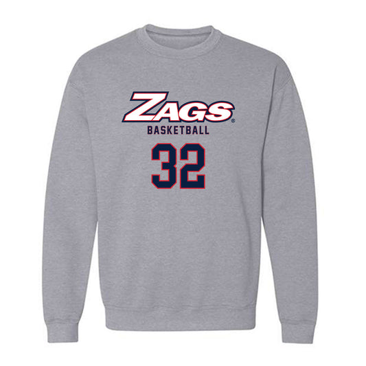 Gonzaga - NCAA Men's Basketball : Parker Jefferson - Classic Shersey Crewneck Sweatshirt-0