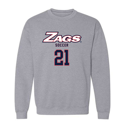 Gonzaga - NCAA Men's Soccer : Nico Golesis - Classic Shersey Crewneck Sweatshirt-0