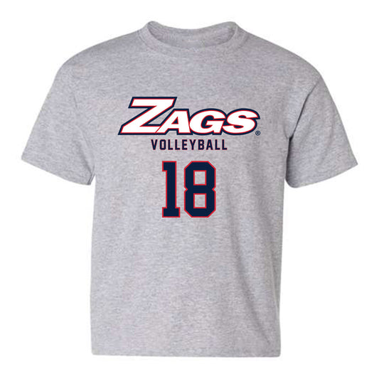 Gonzaga - NCAA Women's Volleyball : Raechelle Dykstra - Classic Shersey Youth T-Shirt