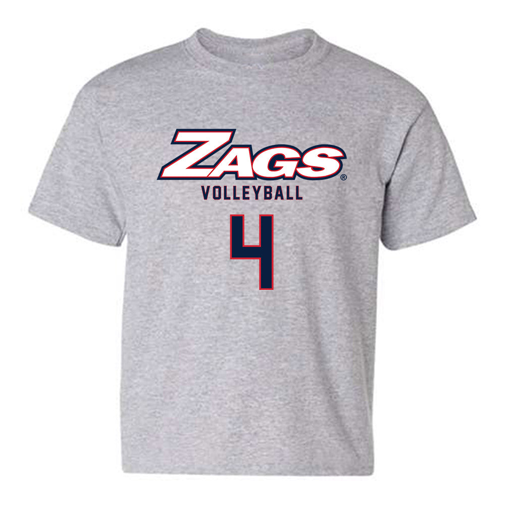 Gonzaga - NCAA Women's Volleyball : Krista Kostoff - Classic Shersey Youth T-Shirt-0