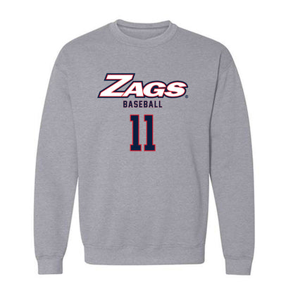 Gonzaga - NCAA Baseball : Gabriel Brabec - Classic Shersey Crewneck Sweatshirt