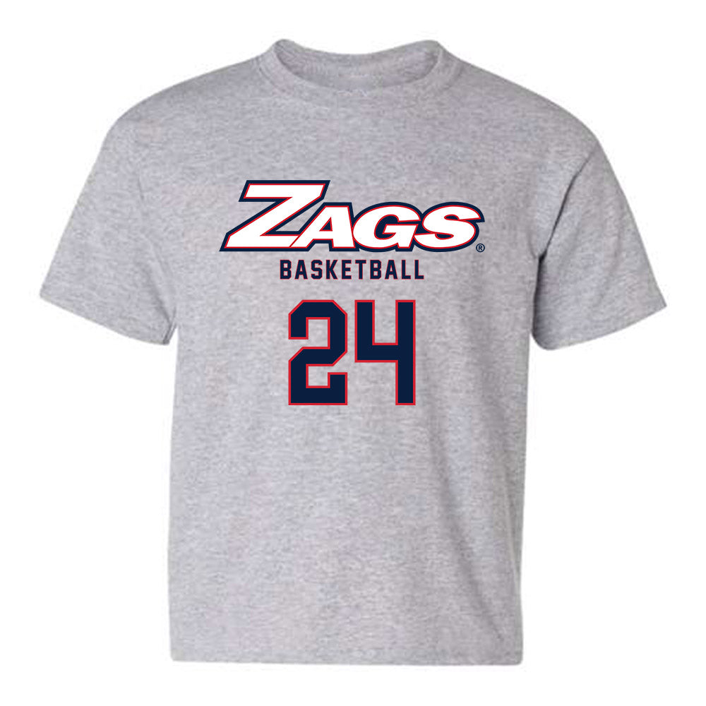 Gonzaga - NCAA Men's Basketball : Ismaila Diagne - Classic Shersey Youth T-Shirt