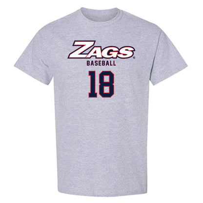 Gonzaga - NCAA Baseball : Cooper Ciesielski - Classic Shersey T-Shirt-0