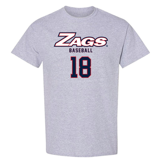 Gonzaga - NCAA Baseball : Cooper Ciesielski - Classic Shersey T-Shirt-0