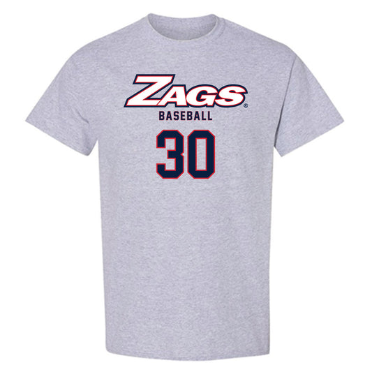 Gonzaga - NCAA Baseball : Andrew Cisneros - Classic Shersey T-Shirt-0