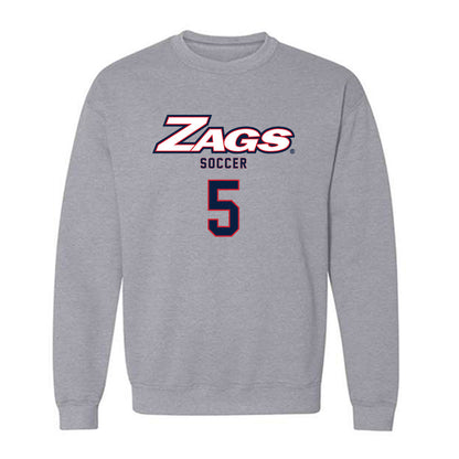 Gonzaga - NCAA Men's Soccer : Terry Watson - Classic Shersey Crewneck Sweatshirt-0