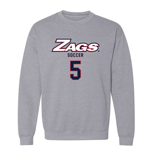 Gonzaga - NCAA Men's Soccer : Terry Watson - Classic Shersey Crewneck Sweatshirt-0