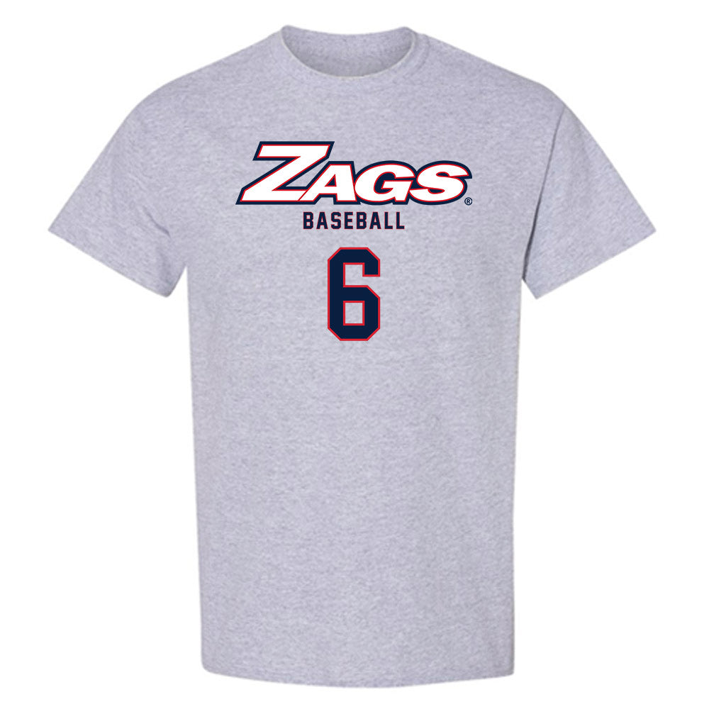 Gonzaga - NCAA Baseball : Landon White - Classic Shersey T-Shirt-0