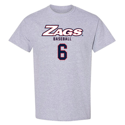 Gonzaga - NCAA Baseball : Landon White - Classic Shersey T-Shirt-0