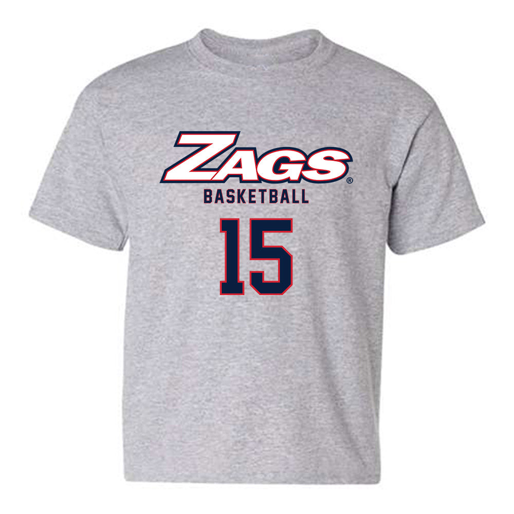Gonzaga - NCAA Men's Basketball : Graham Ike - Classic Shersey Youth T-Shirt-0