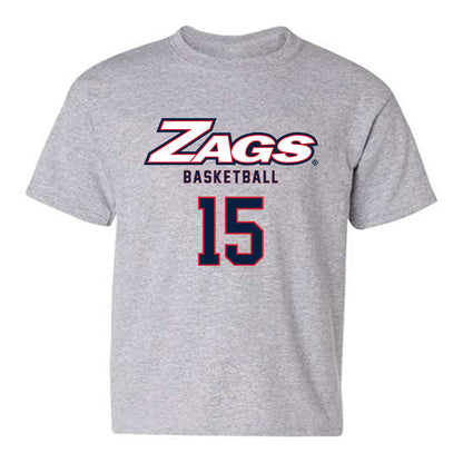 Gonzaga - NCAA Men's Basketball : Graham Ike - Classic Shersey Youth T-Shirt-0