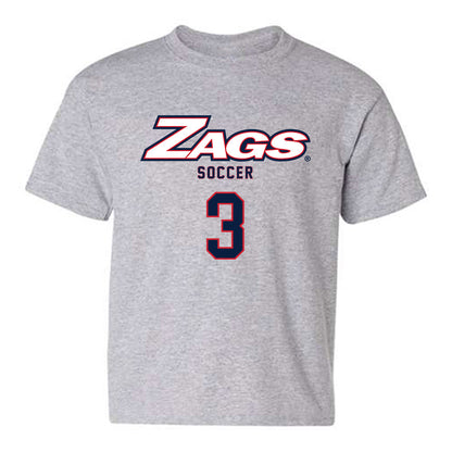 Gonzaga - NCAA Men's Soccer : Ethan Doud - Classic Shersey Youth T-Shirt-0