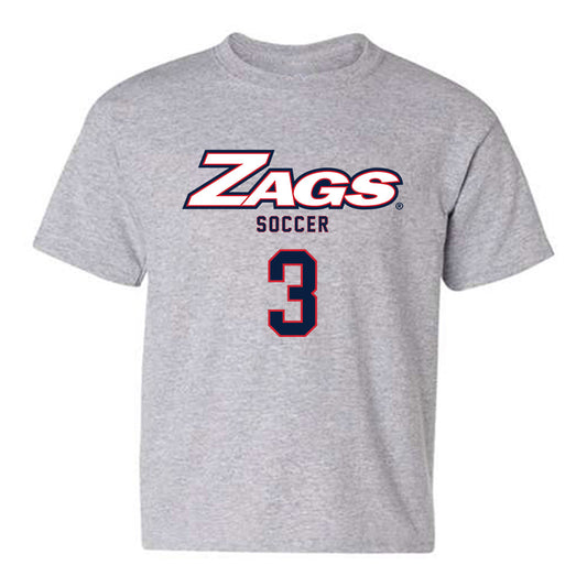 Gonzaga - NCAA Men's Soccer : Ethan Doud - Classic Shersey Youth T-Shirt-0