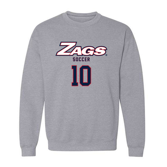 Gonzaga - NCAA Men's Soccer : Alexander Bazia - Classic Shersey Crewneck Sweatshirt-0