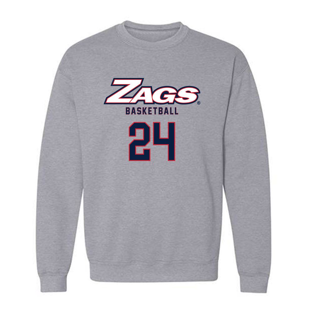 Gonzaga - NCAA Women's Basketball : Teryn Gardner - Classic Shersey Crewneck Sweatshirt-0