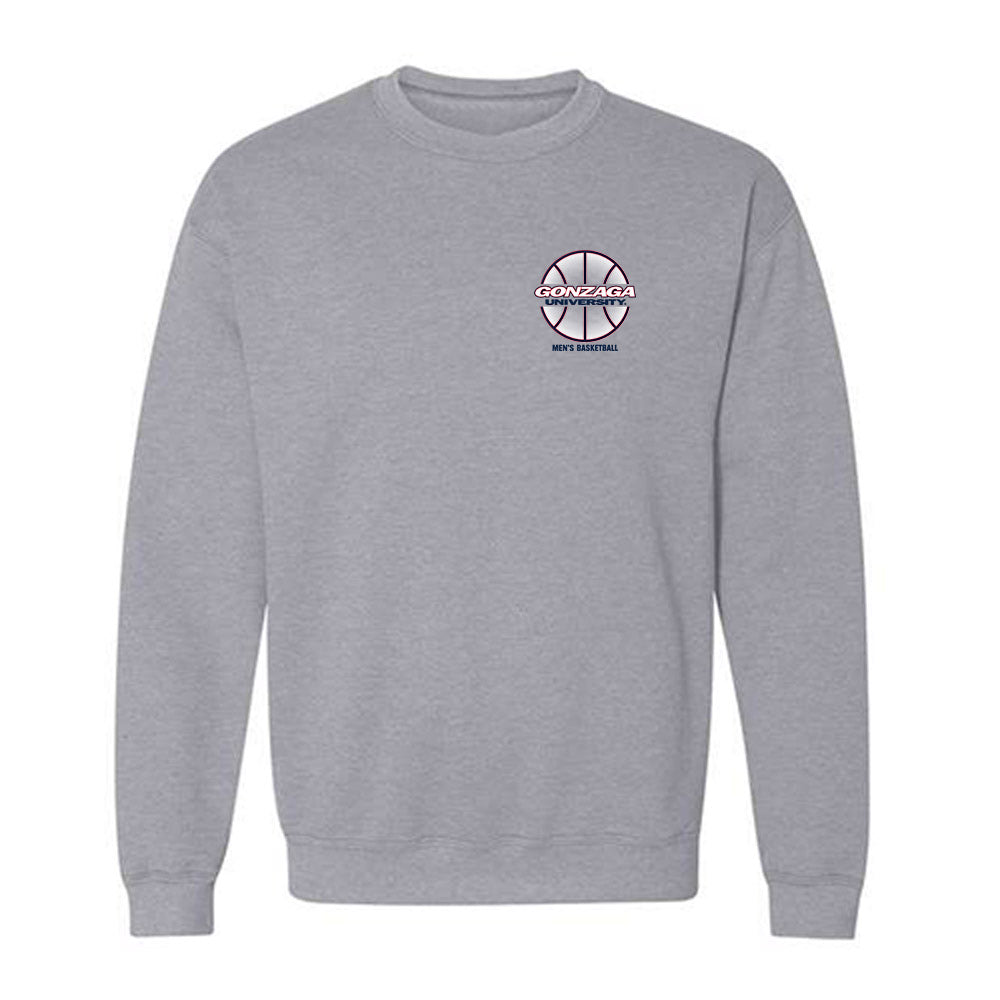 Gonzaga - NCAA Men's Basketball : - Crewneck Sweatshirt Team Caricature